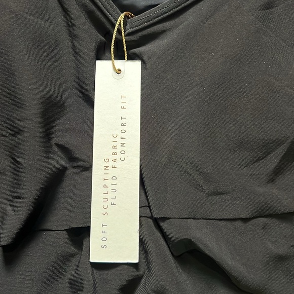 Beyond Control Women's Solid Citizen Tiered One Piece Swimsuit Size12 NWT. A154 - Picture 4 of 5